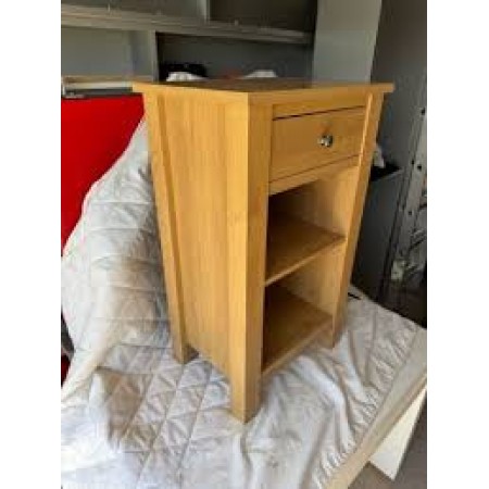 PPS Oak : Bàn Điện Thoại Nhỏ, 1 Ngăn Kéo